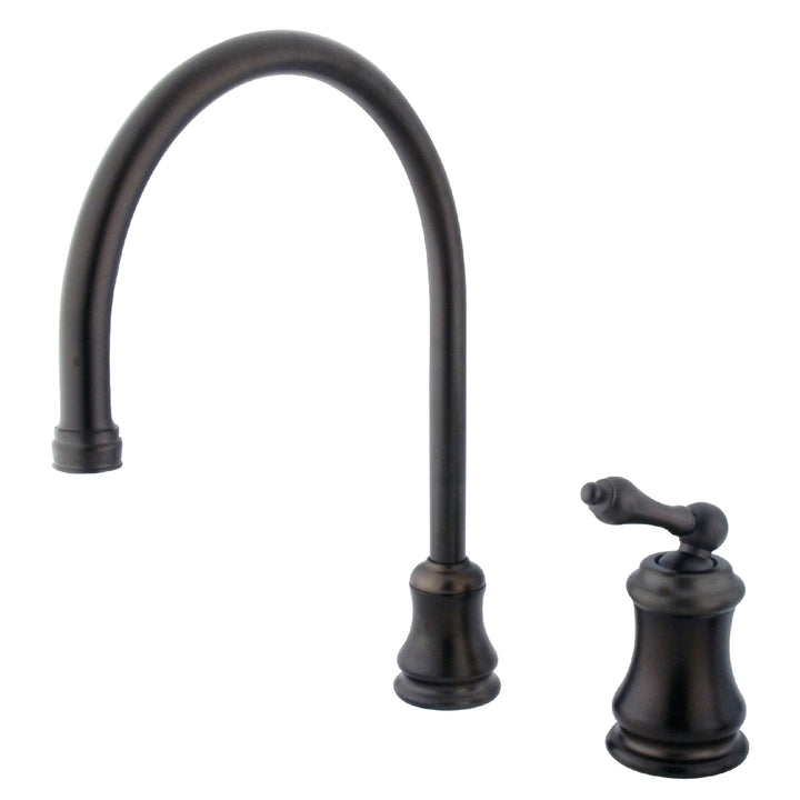 Elements of Design Chicago Oil-Rubbed Bronze 1-Handle Deck-Mount High-Arc Kitchen Faucet