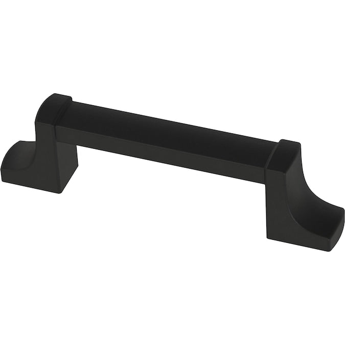 allen + roth Arthur (76Mm) Center to Center Matte Black Arch Handle Drawer Pull