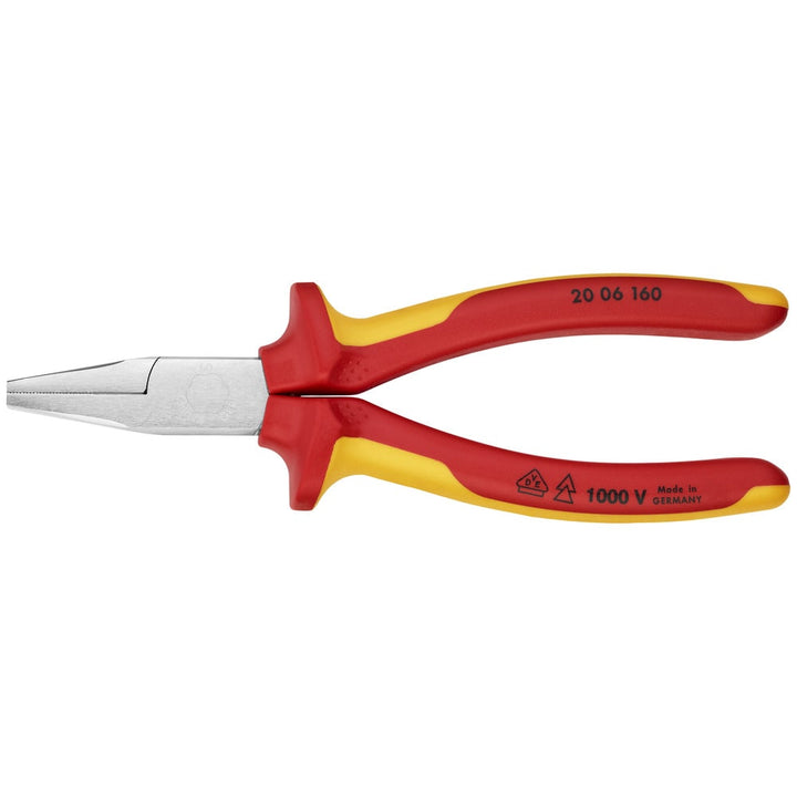 KNIPEX 6.55-in Electrical Flat Nose Pliers