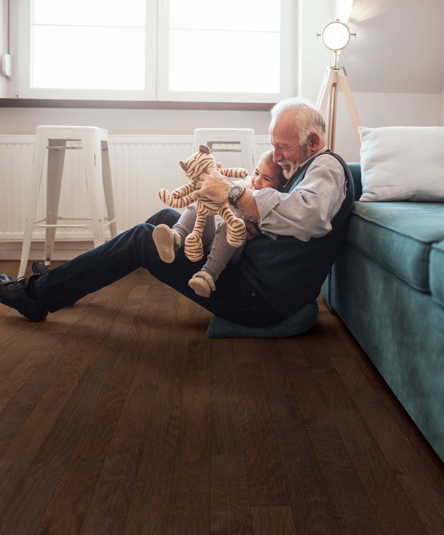 Shaw Hickory Bedivere hardwood flooring — view 9