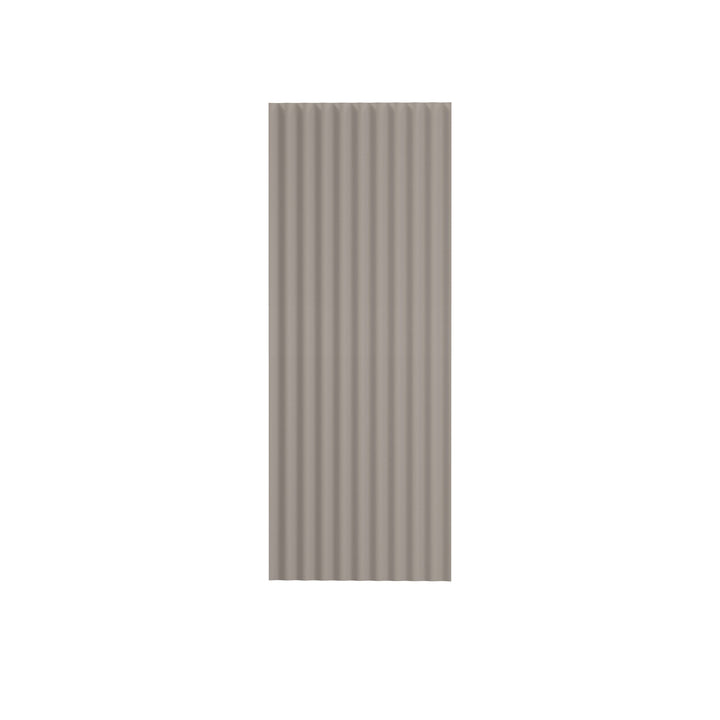 Tuftex SeaCoaster 2.17-ft x 6-ft Corrugated Tan PVC Plastic Roof Panel