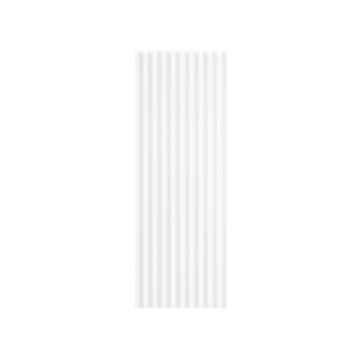 Tuftex SeaCoaster 2.17-ft x 6-ft Corrugated White Opal PVC Roof Panel
