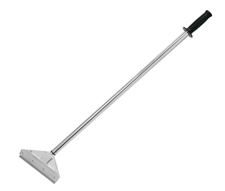 8 in. W Floor Scraper Hand Tool with Adjustable handle and Replacement blade