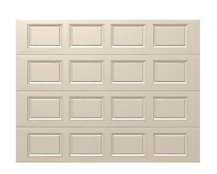 Wayne Dalton Classic Steel Model 8000 9-ft x 7-ft Almond Single Garage Door