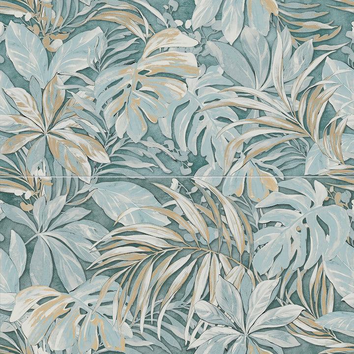 Affinity Tile Parete Tropici Blue 24-in x 47-in Multi-finish Porcelain Patterned Floor and Wall Tile product image