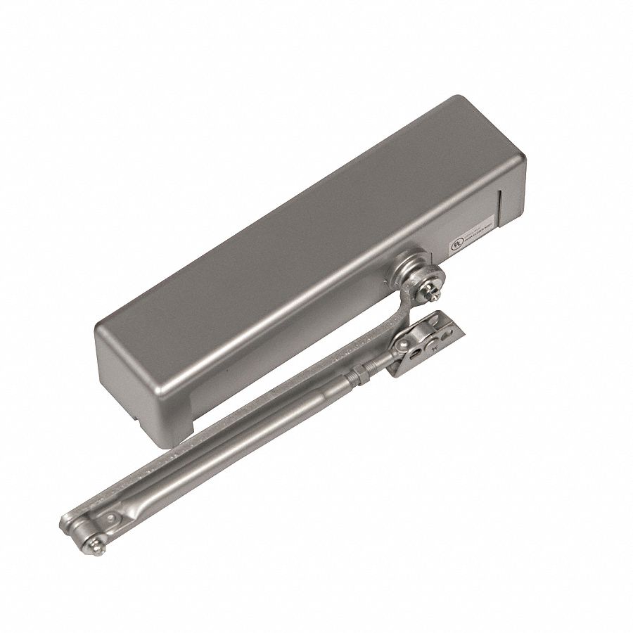 S. PARKER Heavy Duty Grade 1 Door Closer - Parallel Mounting, Aluminum