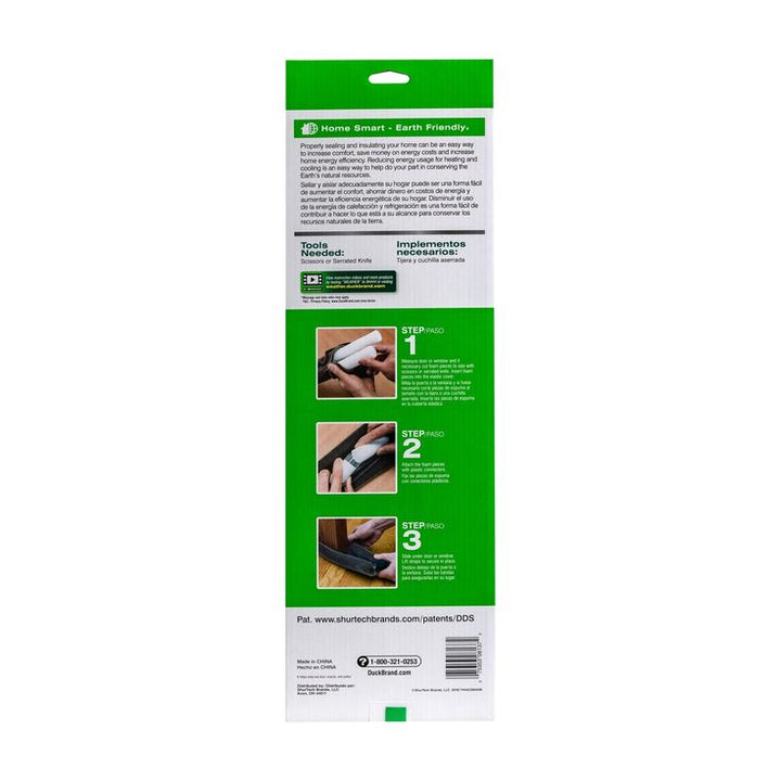 Duck Double Draft Seal, Dark Gray, 2-pack, Fits up to 34 inches wide