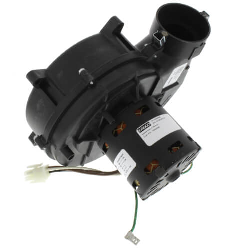 Rheem 70-102691-81 blower motor - side view (Voltage: 120v; Product Type: Blower Motor)