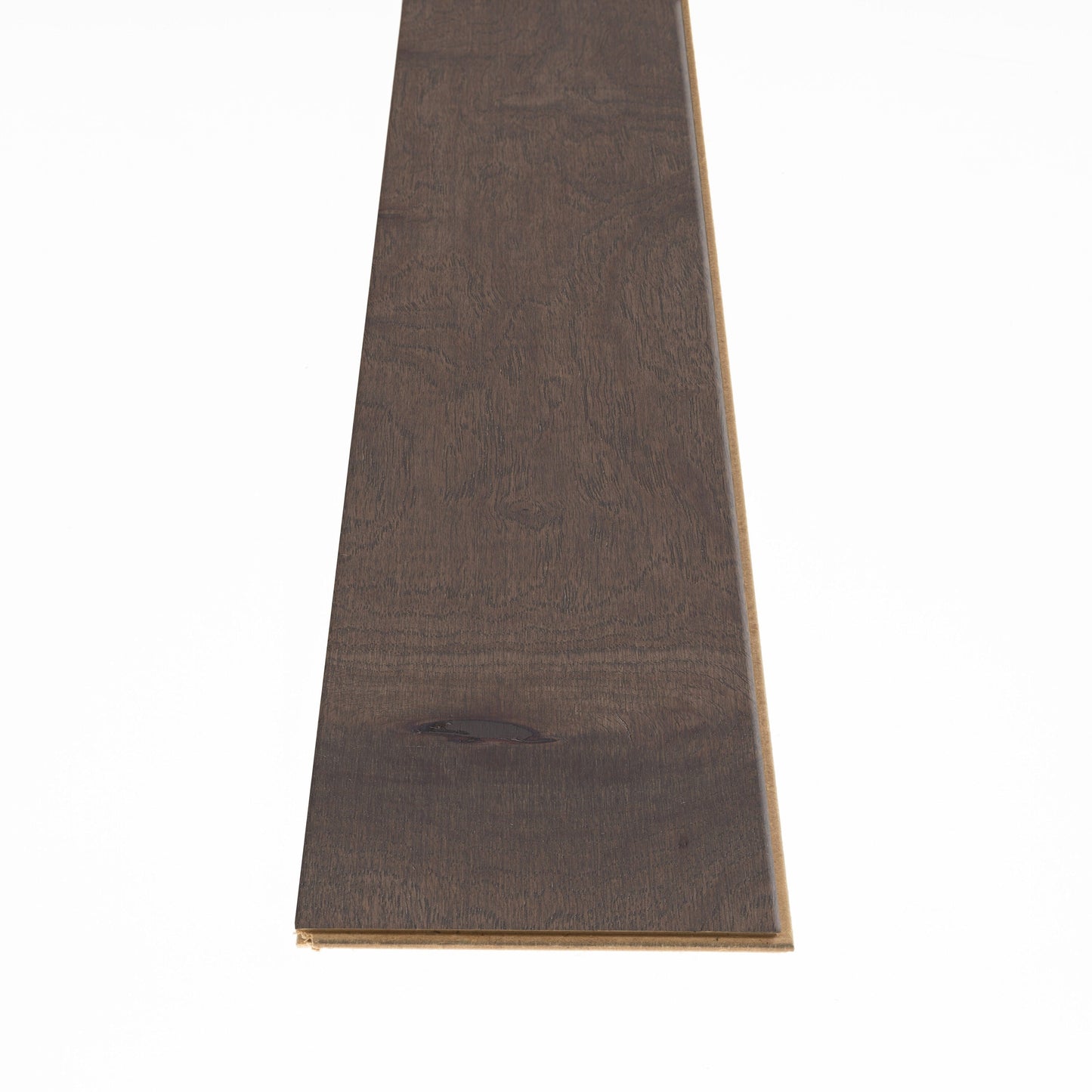 Shaw Hickory Riverstone hardwood flooring — detail view