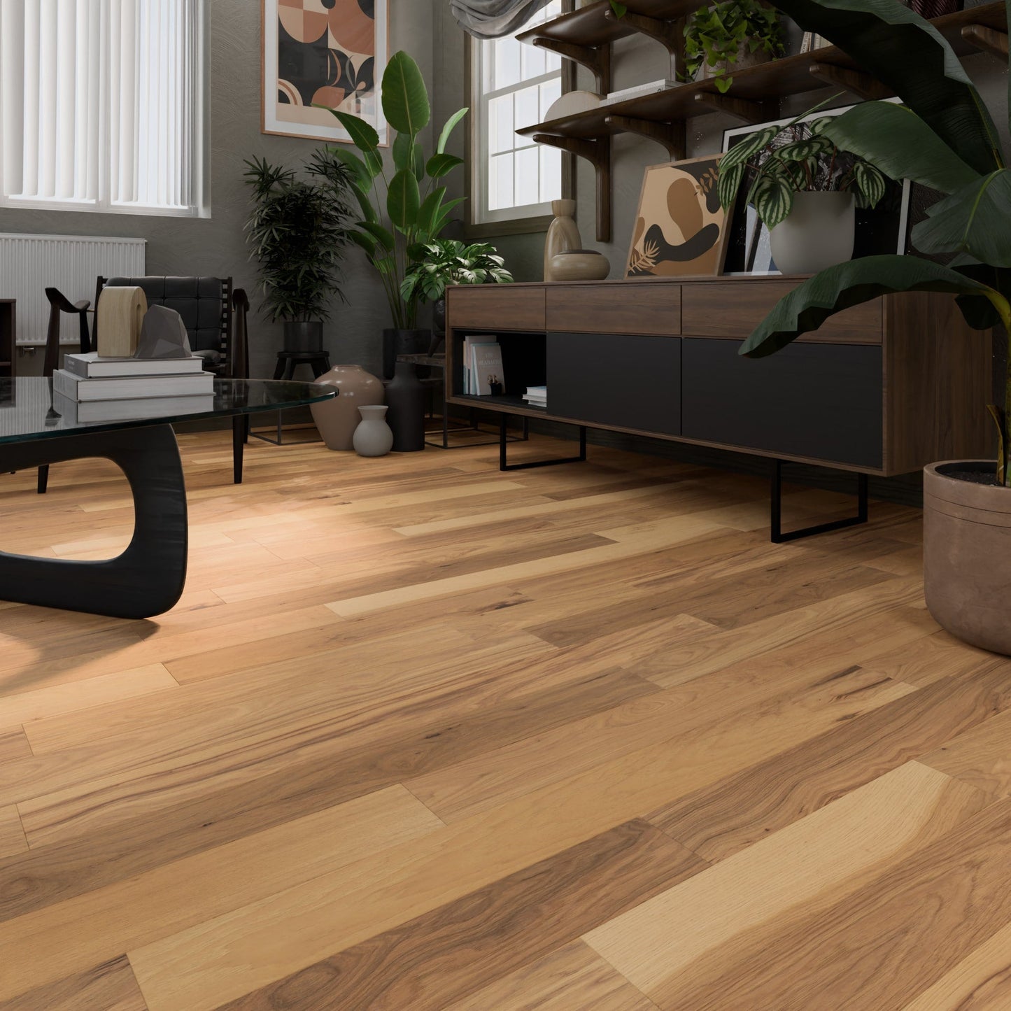 Shaw Hickory Wheat hardwood flooring — view 13