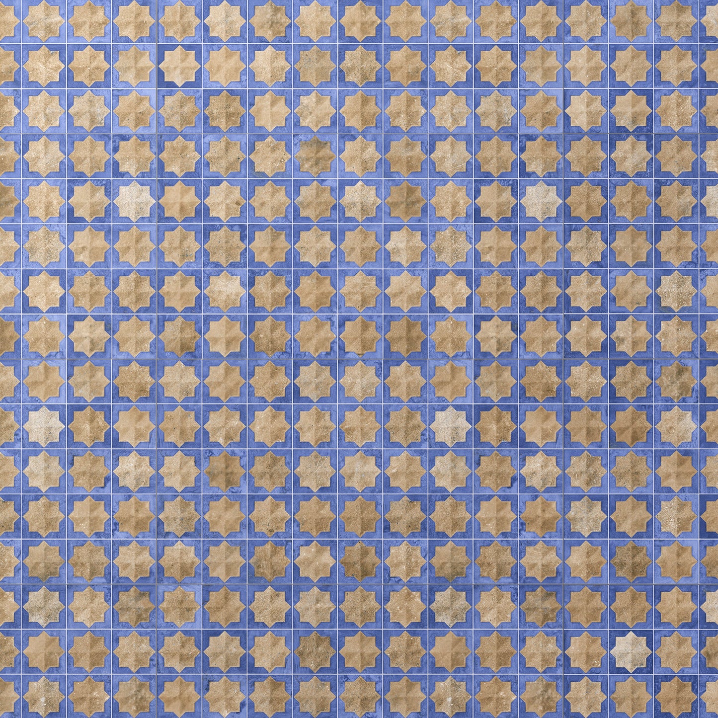 Affinity Tile Tetuan Astre Terra Cobalt 12-in x 22-in Multi-finish Porcelain Wall Tile product image