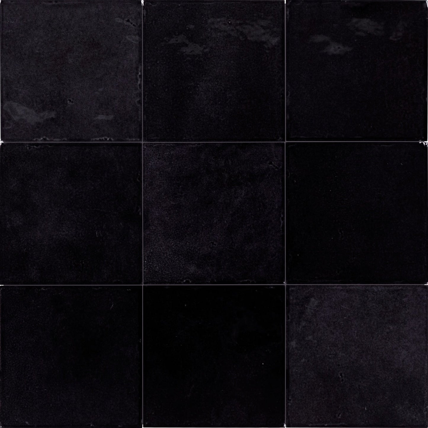 Daltile Handcrafted Artistry Midnight Port 4-in x 4-in Glossy Ceramic Handcrafted look Wall Tile product image