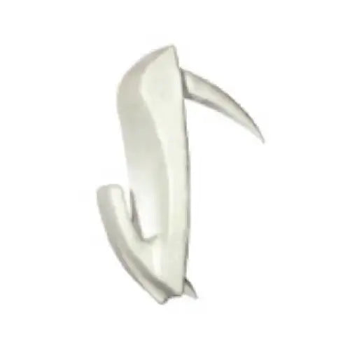 Hillman WallBiter Brass-Plated Silver Small Picture Hook, 30 lb, 4-Pack