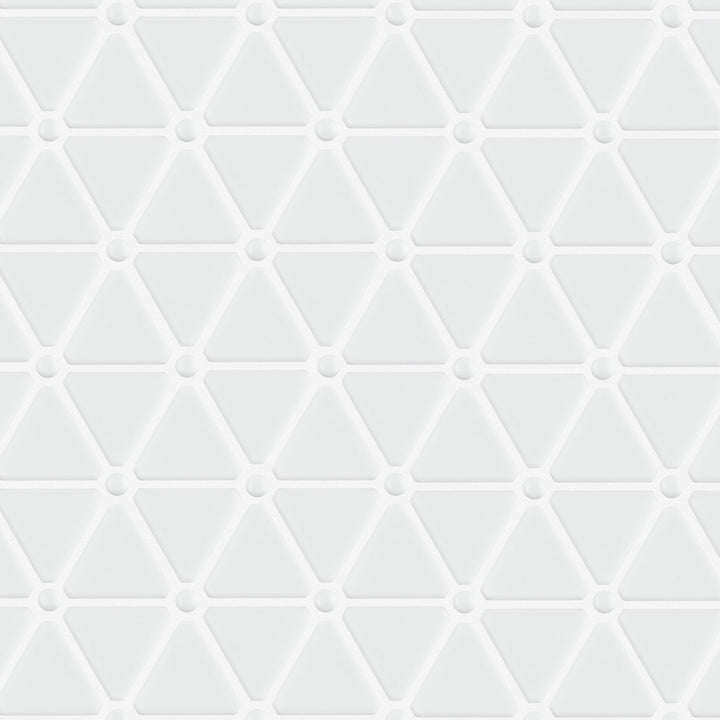 Affinity Tile Expressions Treux White 10-in x 13-in Multi-finish Glass Diamond Mosaic Floor and Wall Tile product image
