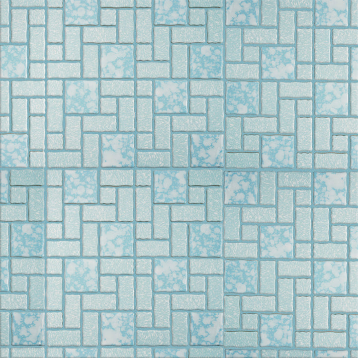 Affinity Tile Academy Blue 12-in x 12-in Multi-finish Porcelain Mosaic Floor and Wall Tile product image