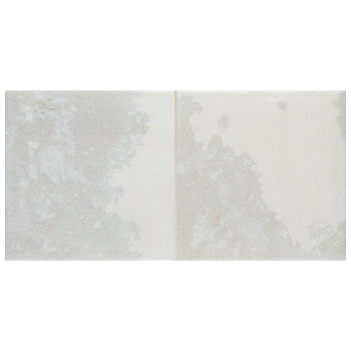 Affinity Tile Kings Luxe Tradition Square Silver 8-in x 16-in Multi-finish Ceramic Wall Tile product image