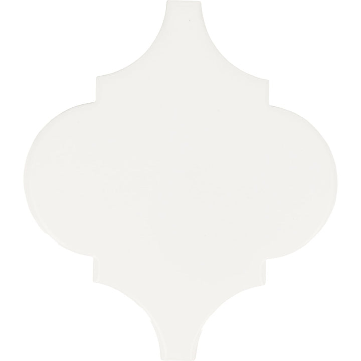 Daltile Mythology Santorini 5-in x 5-in Glossy Ceramic Handcrafted look Arabesque Wall Tile product image