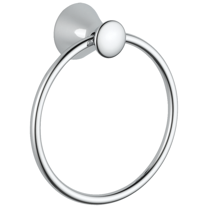 Delta Lahara Polished Chrome Wall Mount Towel Ring