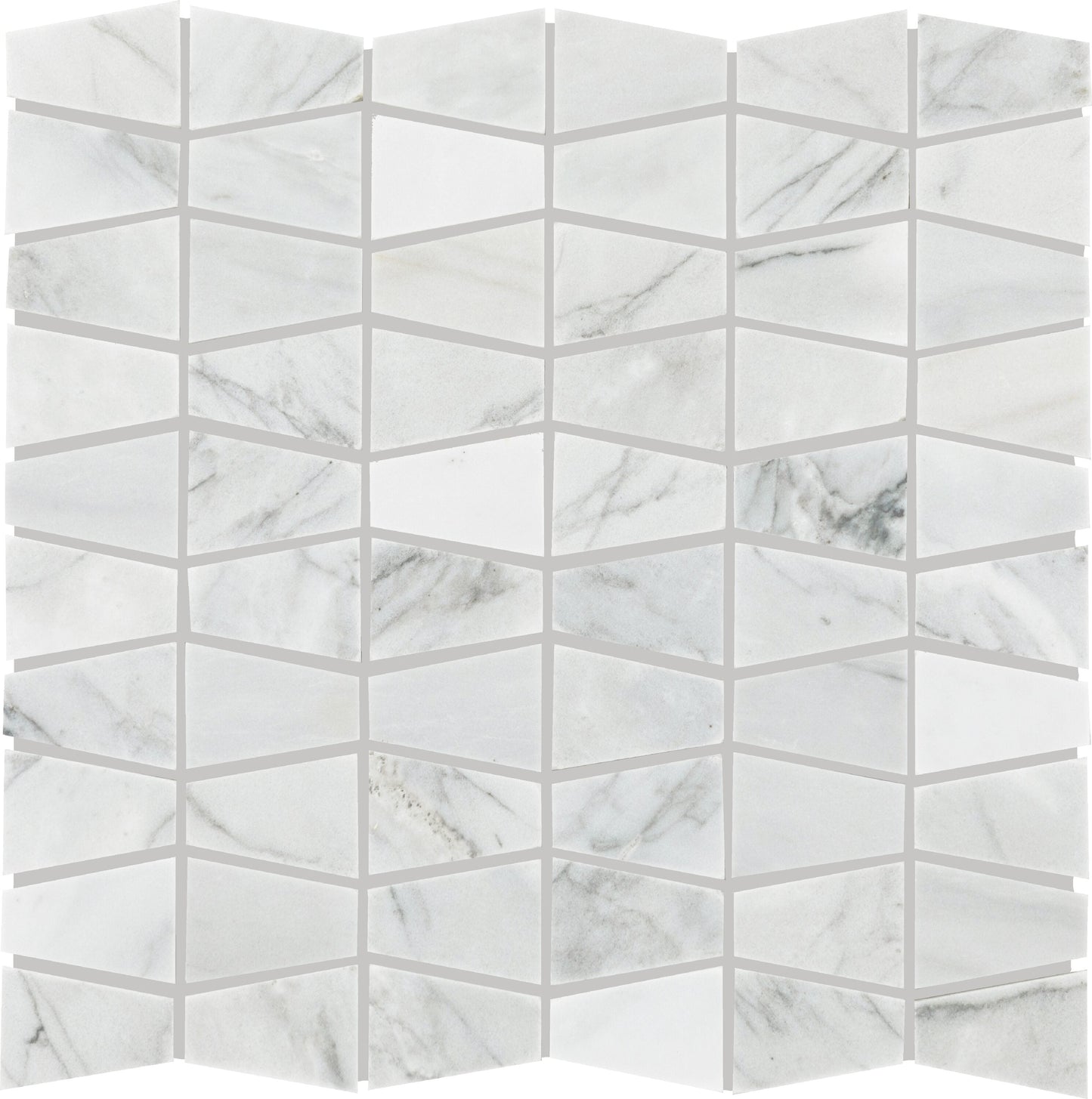 Daltile Sublimity Cirrus Storm 11-in x 11-in Honed Natural stone Mixed Marble look Mosaic Floor and Wall Tile product image