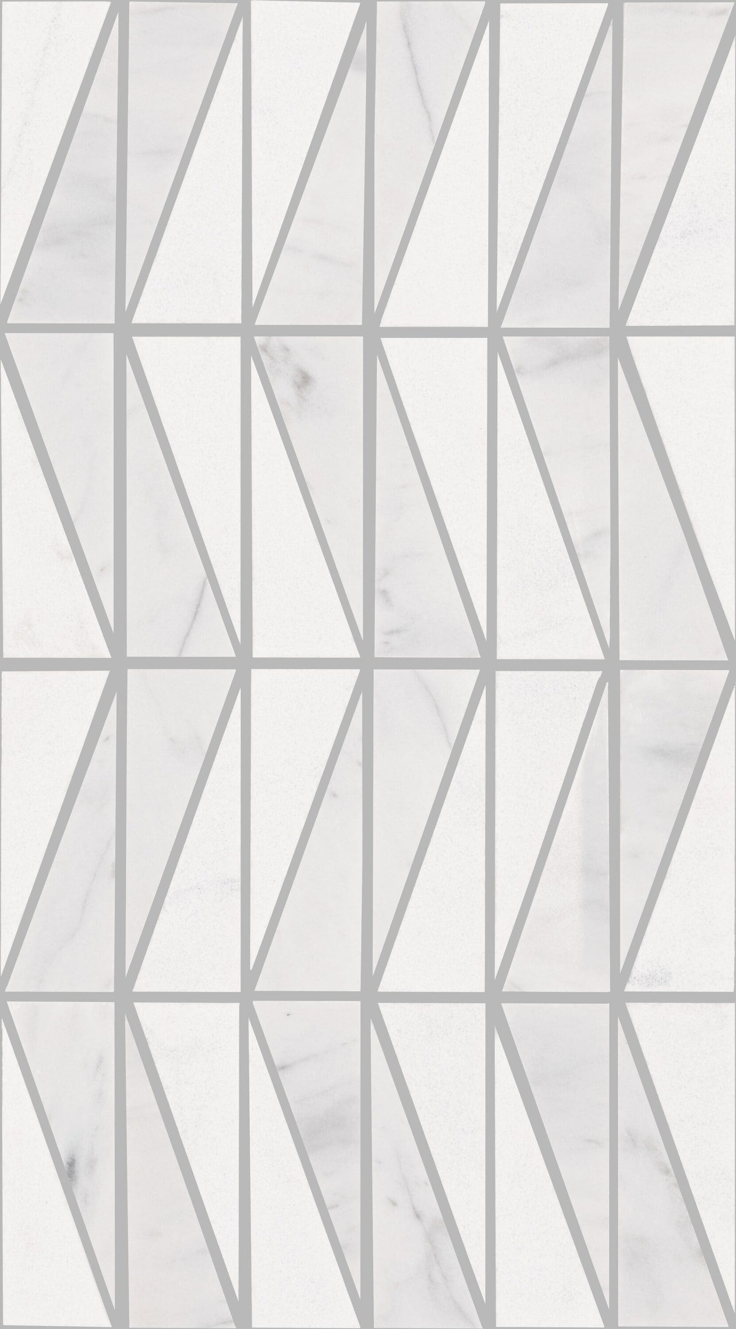 Daltile Perfit Mosaix Saran White 10-in x 19-in Multi-finish Natural stone Mixed Marble look Mosaic Floor and Wall Tile product image