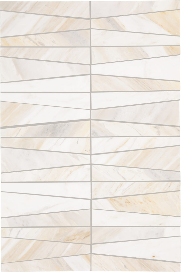 Daltile Perfit Mosaix Namaste 12-in x 18-in Honed Natural stone Mixed Marble look Mosaic Wall Tile product image