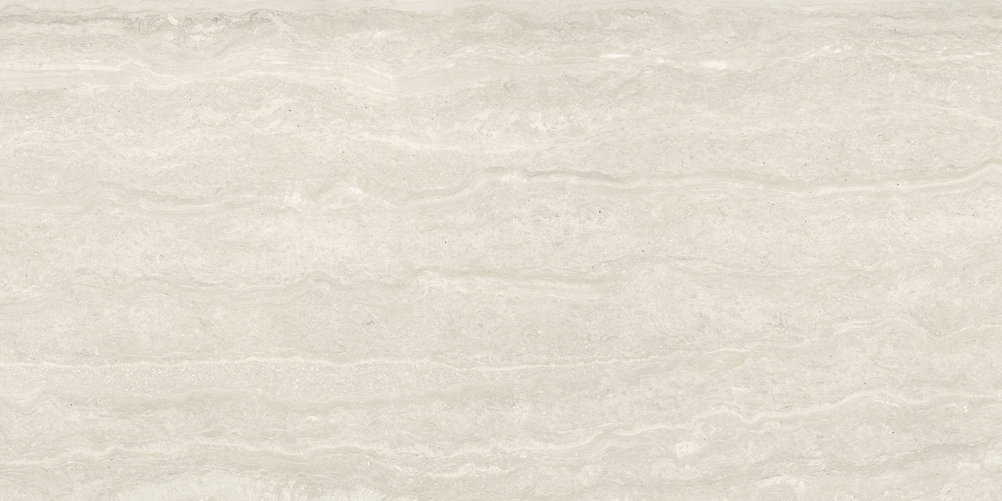 Satori Travertino Stratus 24-in x 48-in Honed Porcelain Marble look Floor and Wall Tile product image