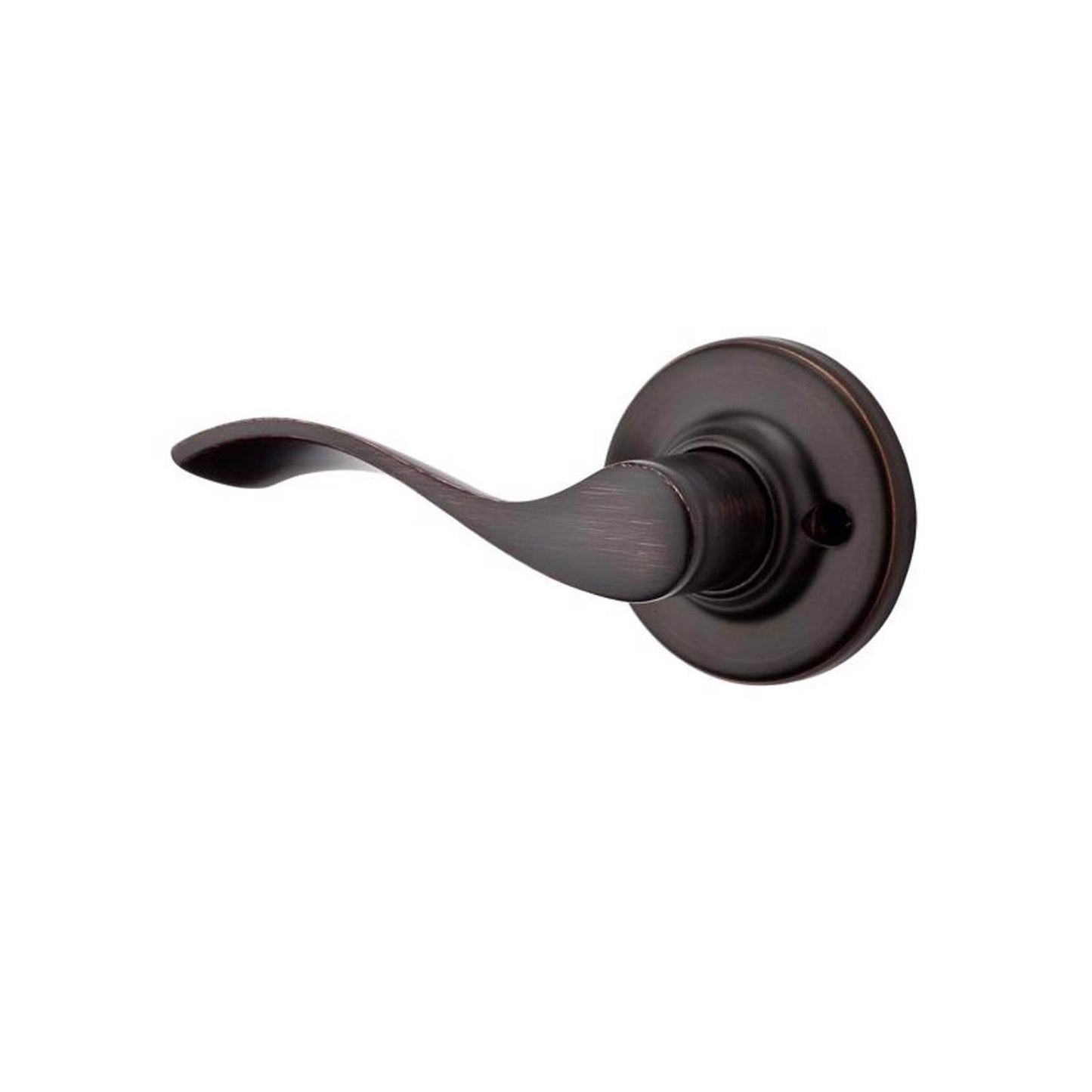 Kwikset Balboa Venetian Bronze Dummy Lever – Left Handed