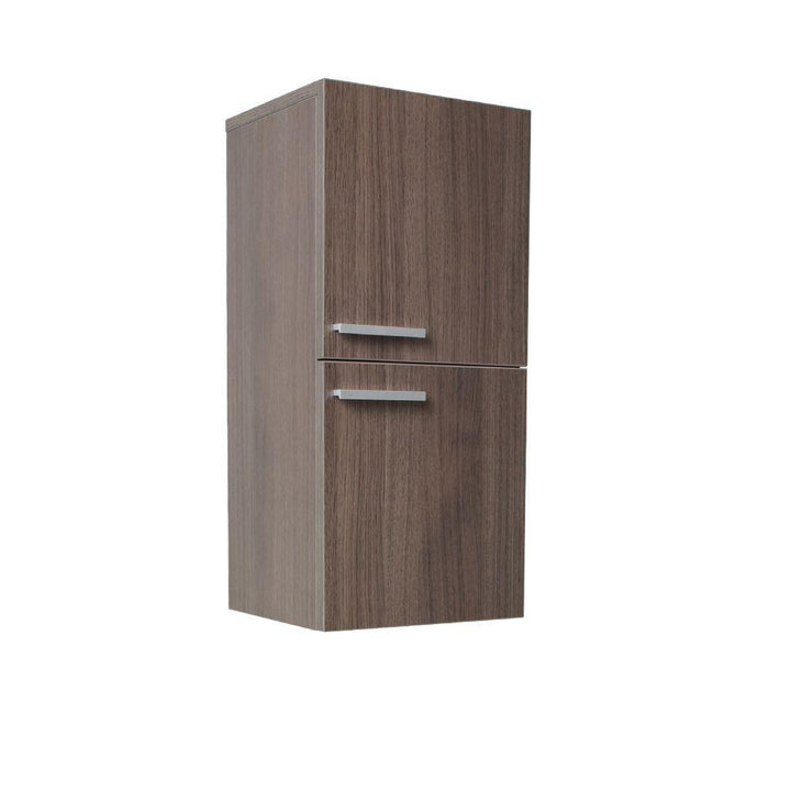 12-63/100 in. W x 27-1/2 in. H x 12 in. D Bathroom Linen Storage Cabinet in Gray Oak - Super Arbor