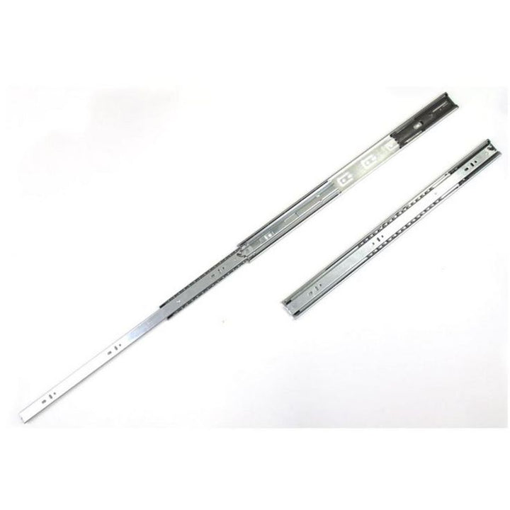 14 in. Full Extension Ball Bearing Side Mount Soft Close Drawer Slide with Rear Bracket Set (4-Pair)