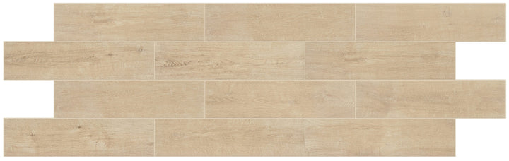 Daltile Gaineswood Pine 6-in x 24-in Matte Porcelain Wood look Floor and Wall Tile product image