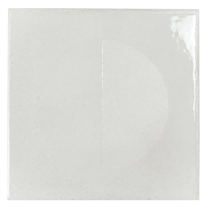 Apollo Tile Cadence Crisp White 8-in x 8-in Multi-finish Porcelain Floor and Wall Tile product image