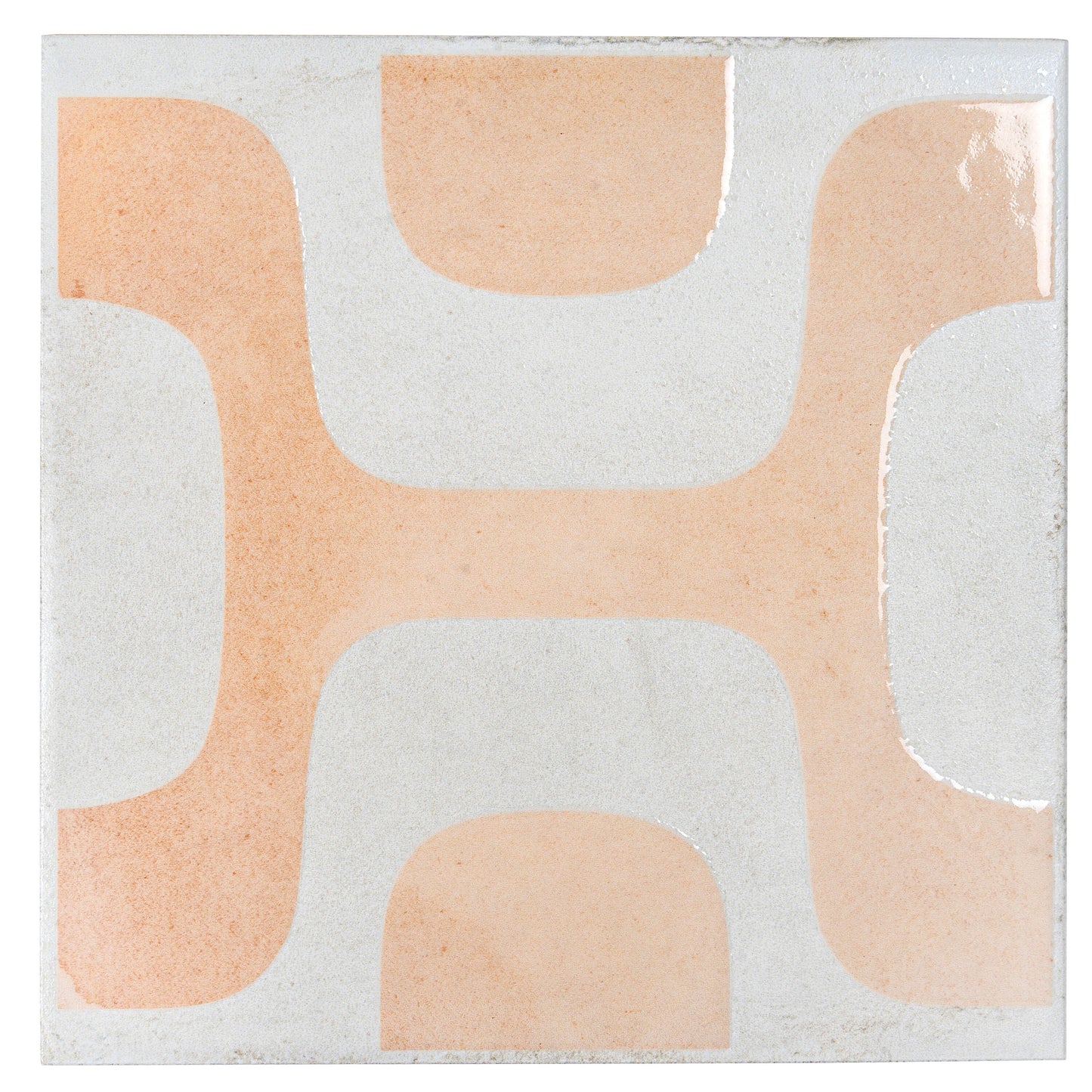Apollo Tile Cadence White Faded Terracotta 8-in x 8-in Multi-finish Porcelain Floor and Wall Tile product image