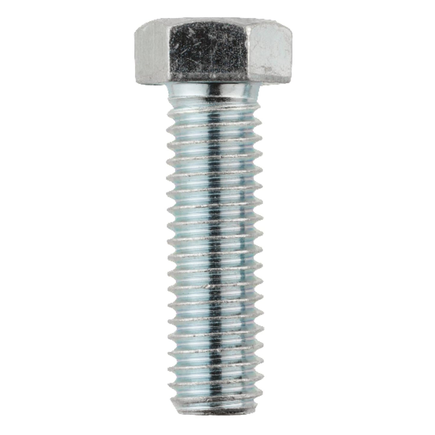 Hillman 7/16 in. Diameter x 1-1/2 in. Length Zinc-Plated Steel Hex Bolt, 50-Pack