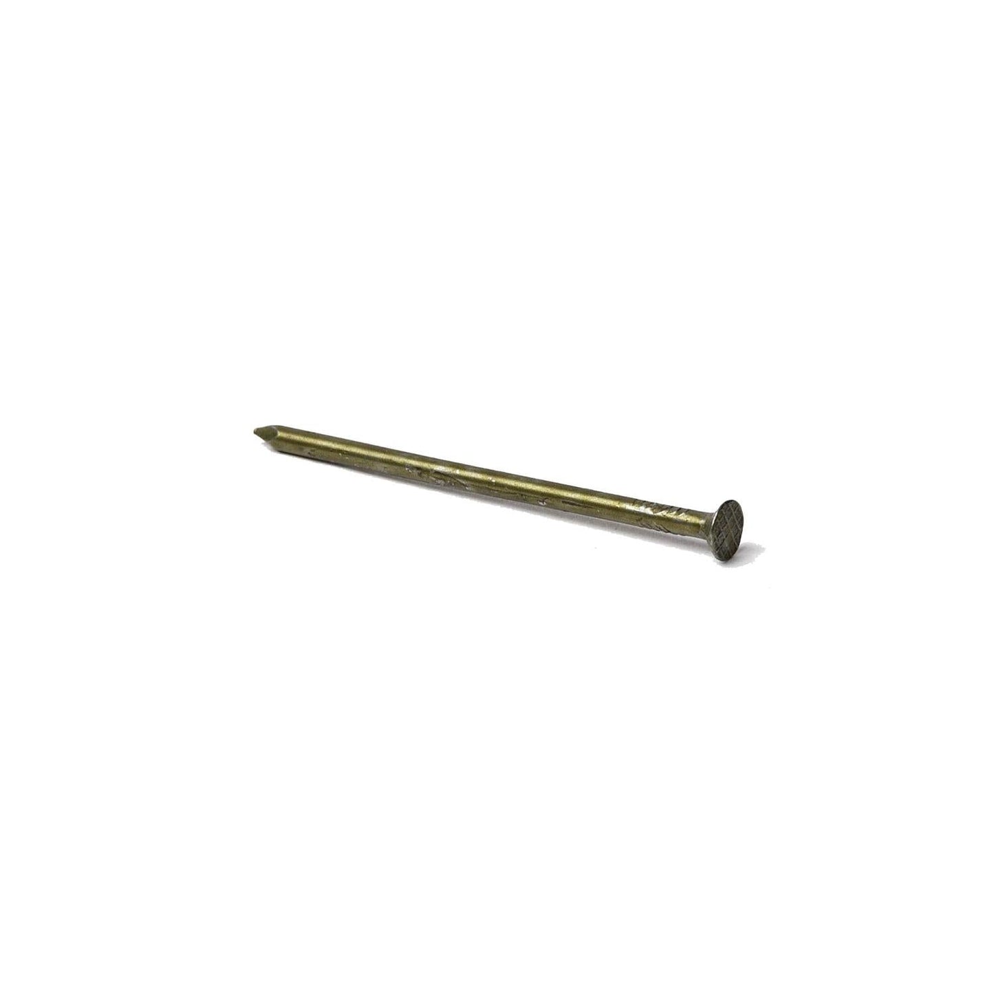 Grip-Rite 16D 3-1/4 in. Sinker Vinyl-Coated Steel Nails, Countersunk Checkered Head, 1 lb Box