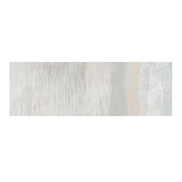 Apollo Tile Imprint Misty Blue, Ivory Cream 16-in x 48-in Matte Ceramic Encaustic Wall Tile product image