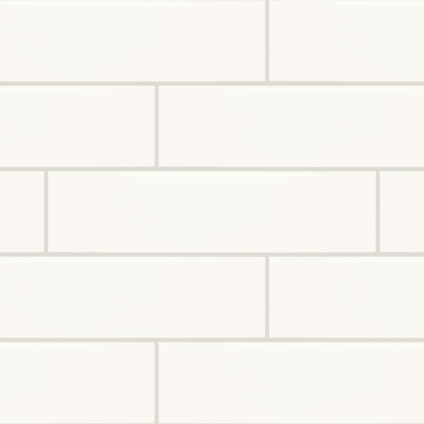 Daltile Core Crafted True White 3-in x 12-in Glossy Ceramic Handcrafted look Wall Tile product image