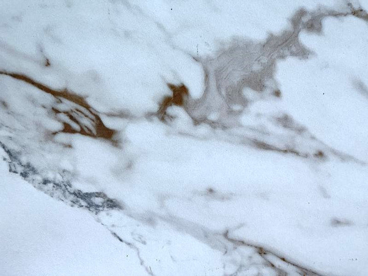 Calacatta Gem 12-in x 24-in Matte Porcelain Marble Look Floor and Wall Tile (1.95-sq. ft/ Piece) - Super Arbor