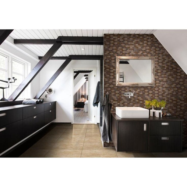 MSI Montecito 16 in. x 16 in. Matte Ceramic Floor and Wall Tile (16 sq. ft. / case)