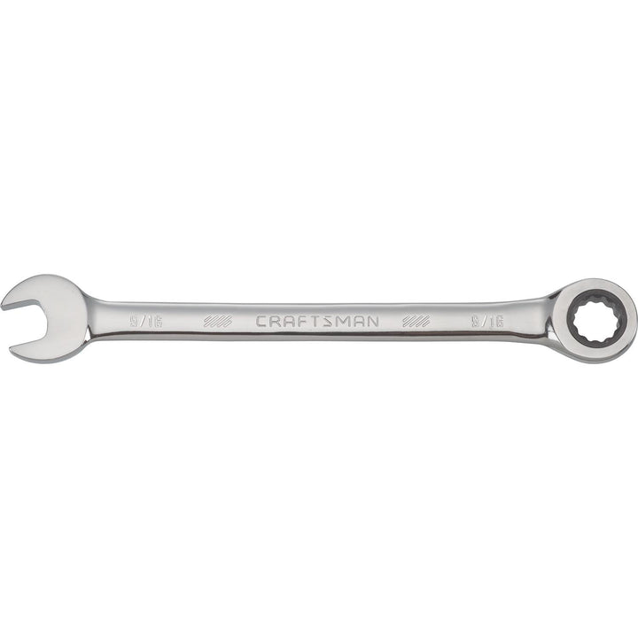 Craftsman 9/16 in. 12 Point SAE Ratcheting Wrench, 8.8 in. Length