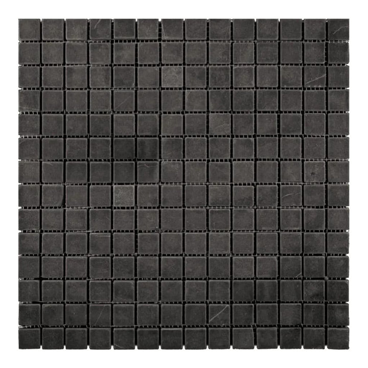 Apollo Tile Noir Luxe Charcoal Black 12-in x 12-in Honed Natural stone Marble Mosaic Floor and Wall Tile product image