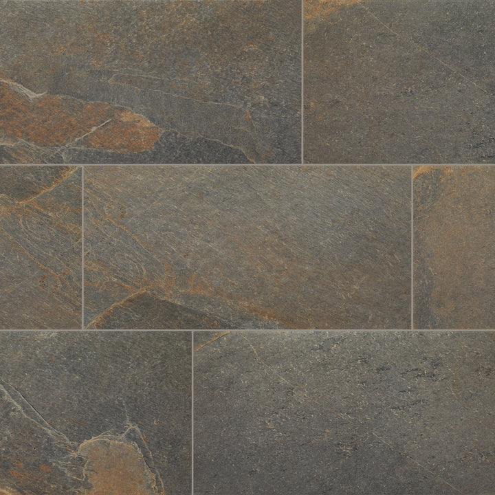 Daltile Ember Shore Slate 12-in x 24-in Matte Porcelain Floor and Wall Tile product image