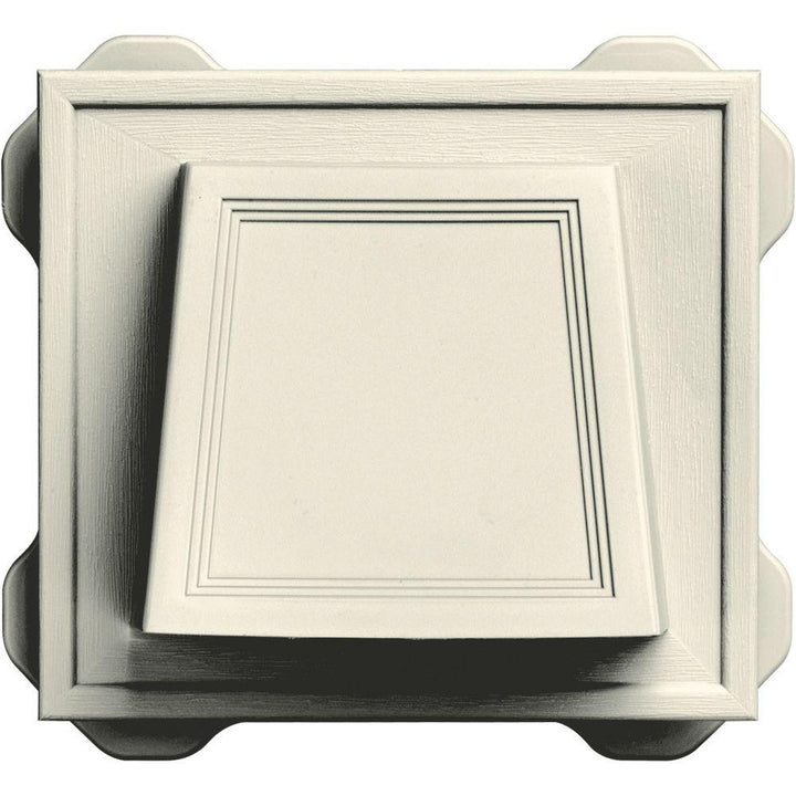6.6875 in. x 7.375 in. Hooded Siding Vent in Linen - Super Arbor