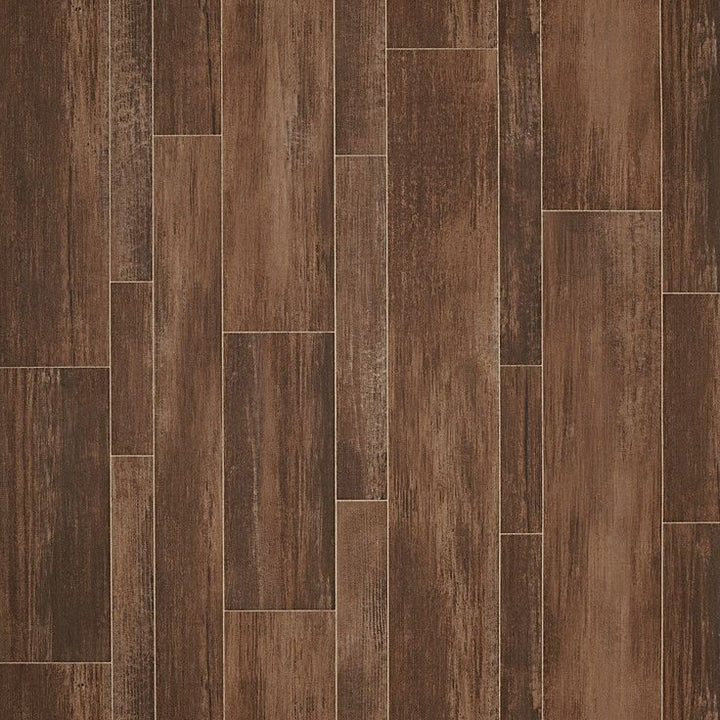 Style Selections (Sample) Sample Rivers Edge Mixed Tile Waterproof Stone Look Glue Down Sheet Vinyl