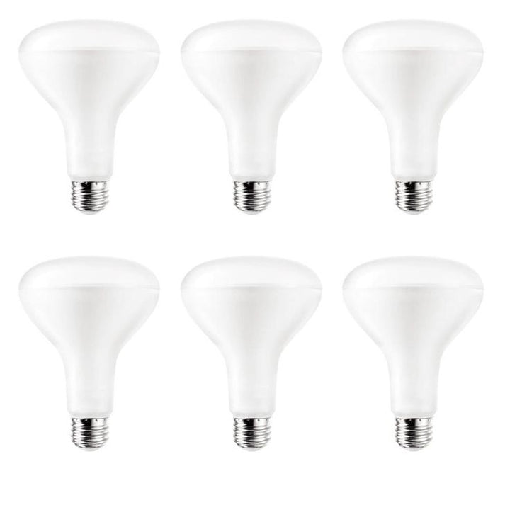 Halco Lighting Technologies Contractor Pack 65-Watt Equivalent 8-Watt BR30 Dimmable LED Soft White 3000K Light Bulb (6-Pack) 82170