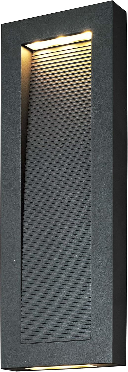 Maxim Lighting Avenue 22-in H Architectural Bronze Dark Sky LED Outdoor Wall Light