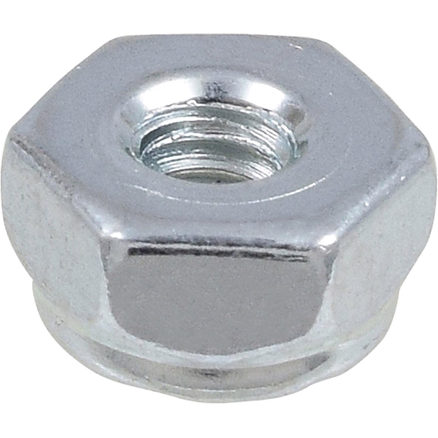 Hillman #6-32 Zinc-Plated Steel USS Nylon Lock Nut, 100-Pack