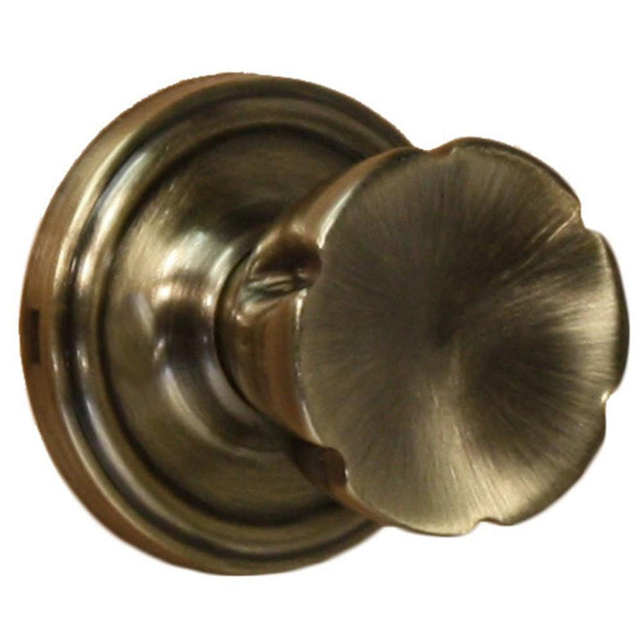Traditionale Antique Brass Privacy Bed/Bath Eleganti Door Knob - Super Arbor