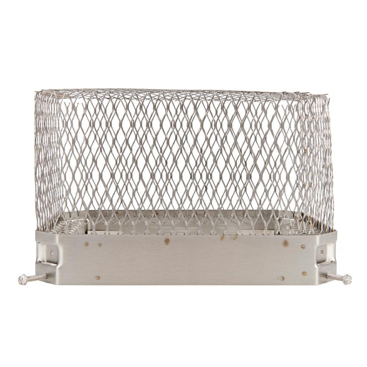 7-1/2 in. x 11-1/2 in. Raccoon Screen in Stainless Steel - Super Arbor