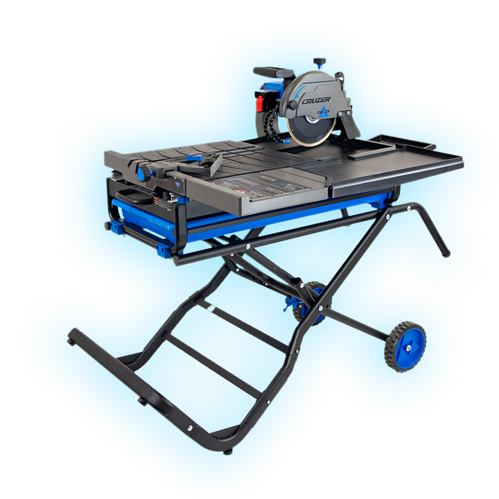 Delta Cruzer 15 Amp 10-Inch Wet Tile Saw with Folding Stand