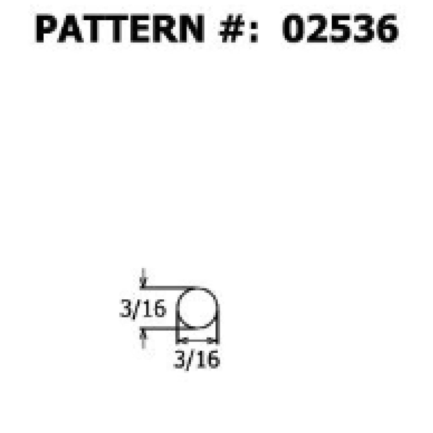 Alexandria Moulding Round Ramin Hardwood Dowel, 3/16 in. Diameter x 36 in. Length, Black